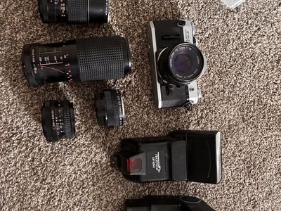 Canon AE-1 SLR camera