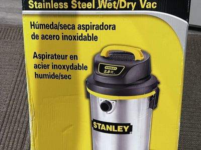 Vaccum Stainless Steel Wet/Dry