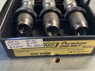 300 WSM Redding Deluxe Die Set.