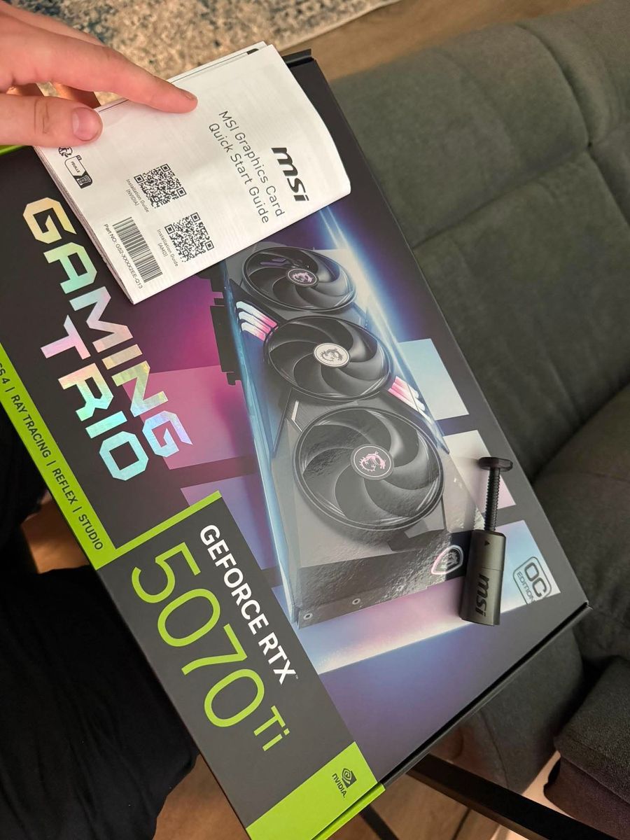 MSI RTX 5070 TI Gaming Trio OC
