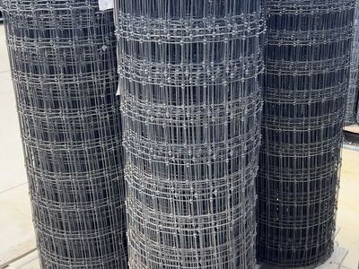 BLACK NON-CLIMB HORSE FENCE — LIMITED STOCK