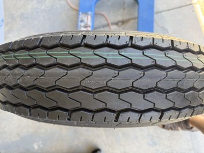 Trailer tire with rim ST205/75D15