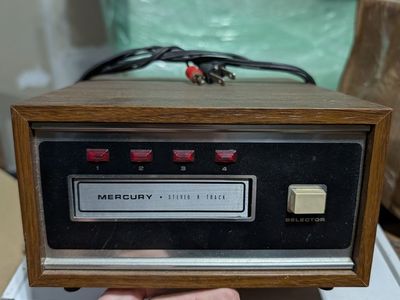 Vintage 8 Track Player and 8 Tracks