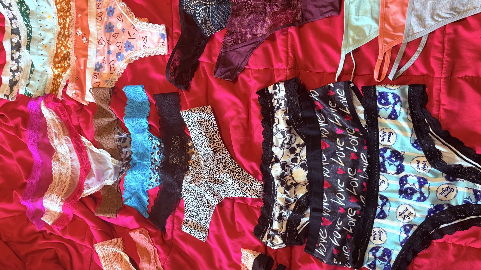 Women's Underwear - Multi-Brand Panties,  (Sizes Small to Medium)