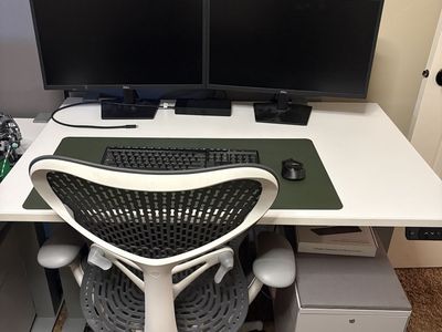 Adjustable Desk With Chair And Accessories