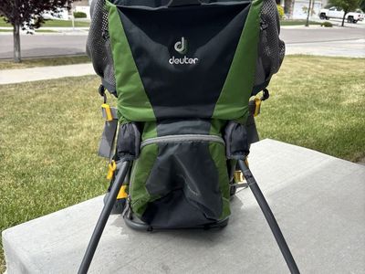 Deuter Kid Comfort Air with Sun Shade and Rain Shield