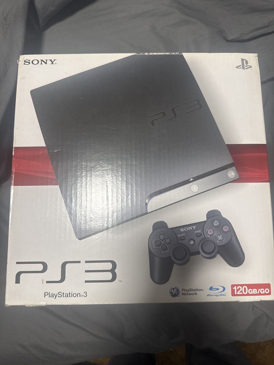 Playstation 3 in box