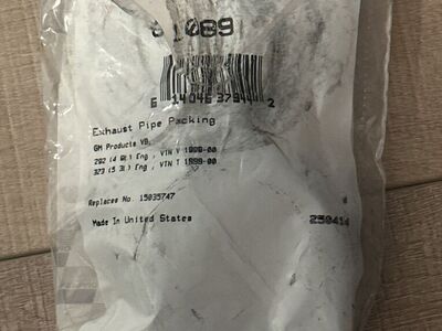 Felpro Exhaust Pipe Gasket for 99-00 GM V8