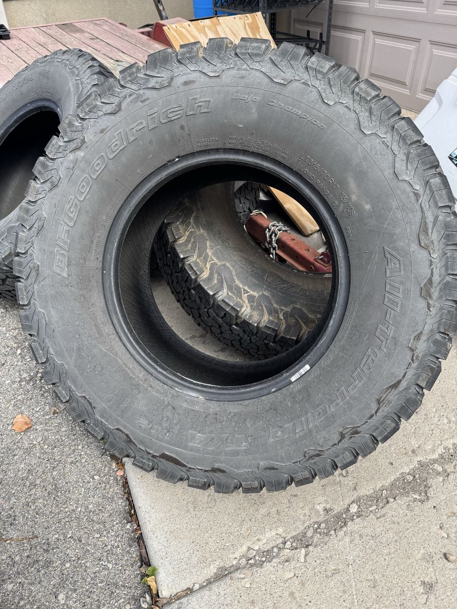 BFG All Terrain 315/70/17