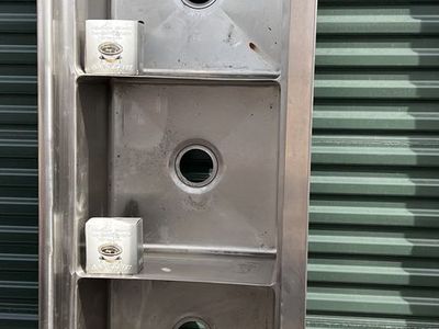 Commercial Stainless Steel 3-Compartment Sink