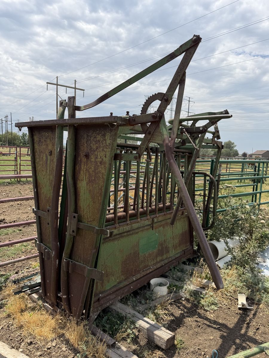Cattle Squeeze Chute