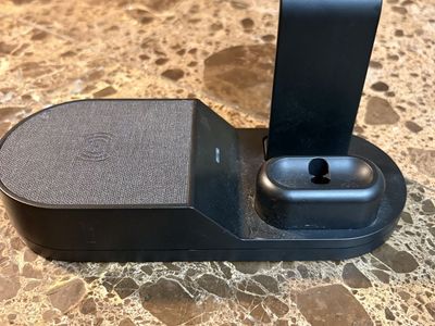 3-in-1 Charging Dock Station for iPhone, Apple Watch, and AirPods - Black