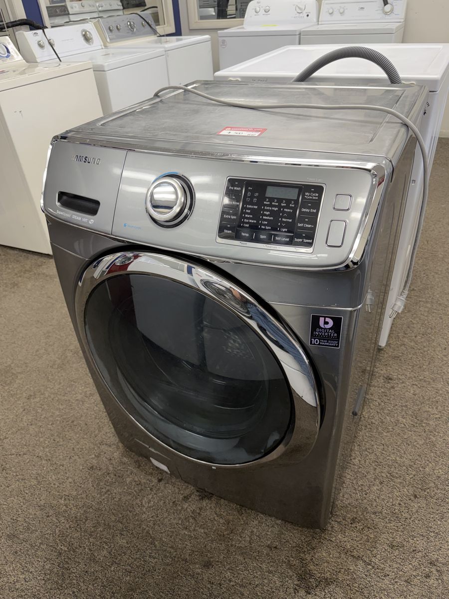 Samsung Front Load Washer - Silver, Digital Inverter