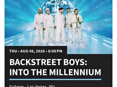 Backstreet Boys at Las Vegas Sphere