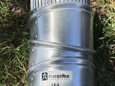 Hercules Industries AE4 4 inch aluminum elbow