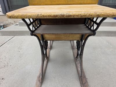 Antique School Desk