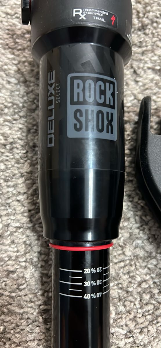 RockShox Deluxe Select Rear Shock 150x55mm with Linkage Components