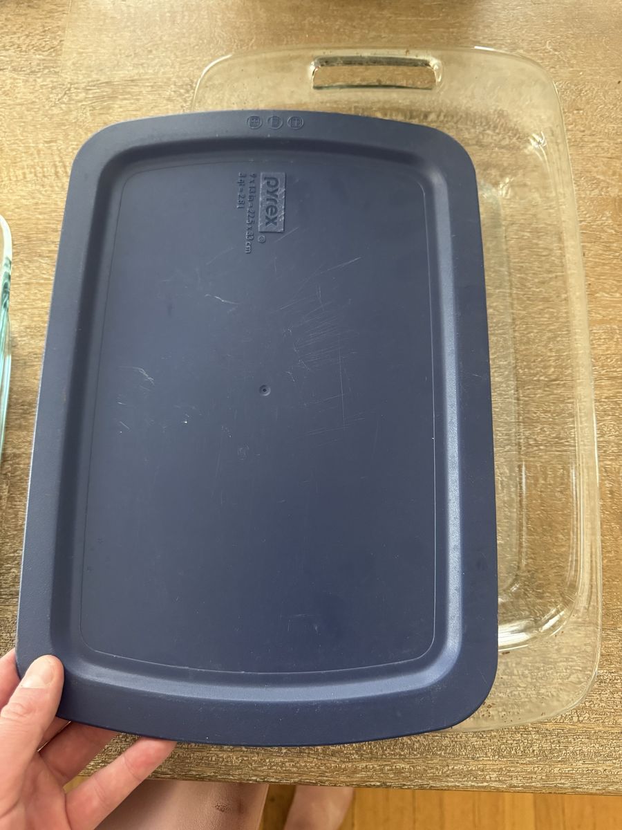 Pyrex Glass Storage Containers with Lids - Various Sizes