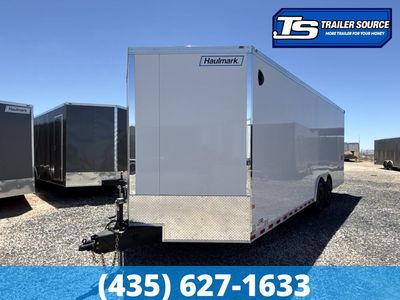 8.5x24 Haulmark Grizzly HD Enclosed Cargo Trailer - 7'6" Interior - 14K GVWR - 12" Cross Member Upgrade, Double 3/4 Floor