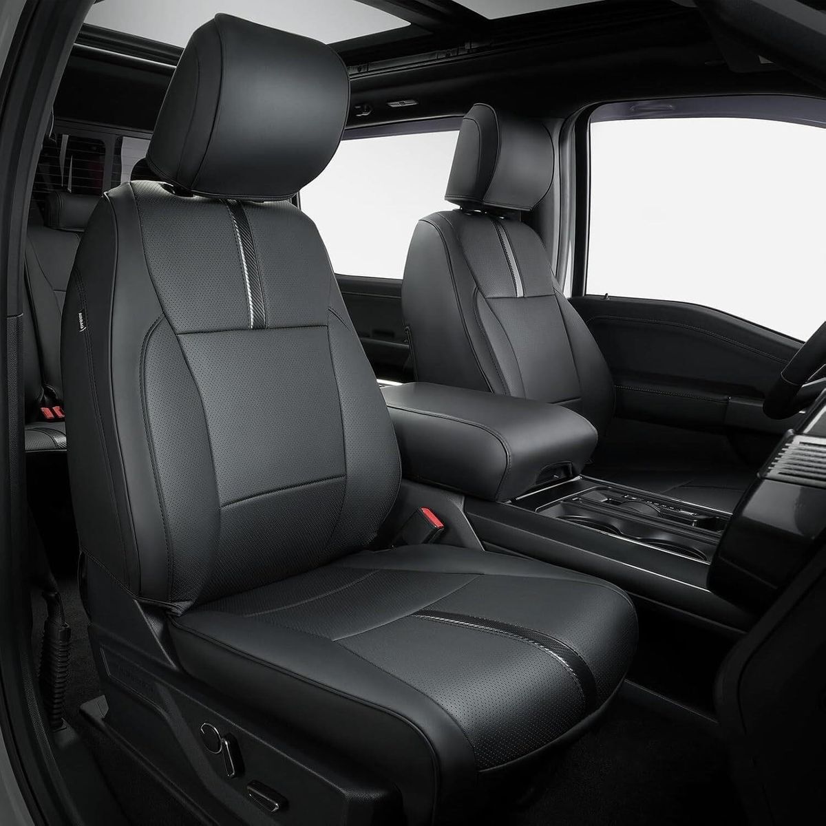 Super Cover® for Ford F150 Seat Covers 15-24 F-150 Leather Seats