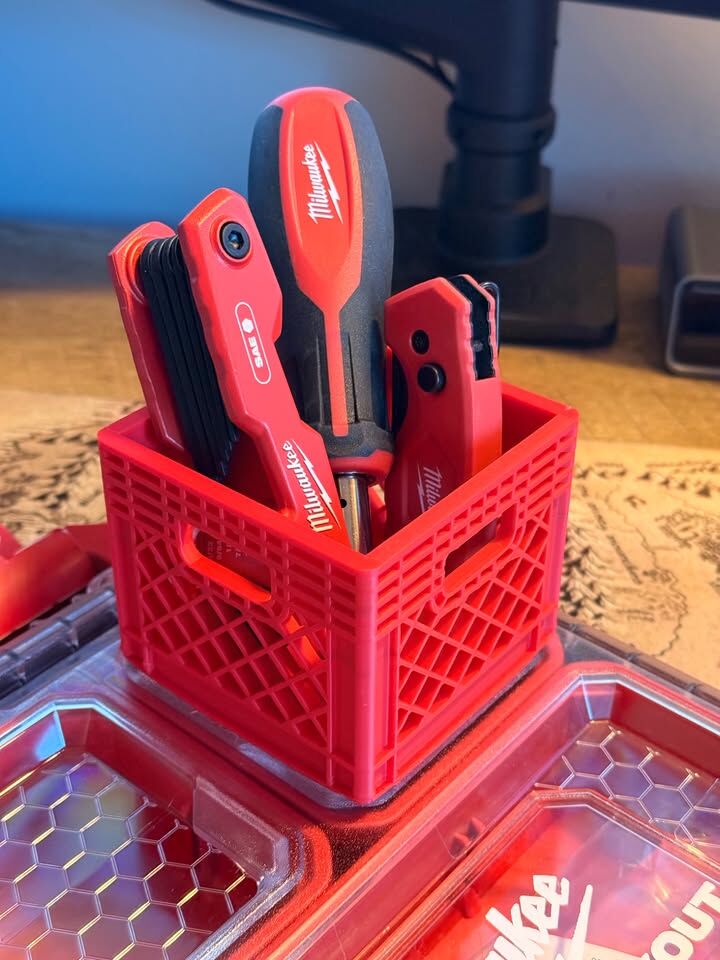 Milwaukee PACKOUT Mini Crate - 3D Printed - Brand New