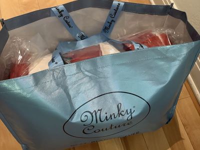 Minky Couture “Lush Flag” blanket