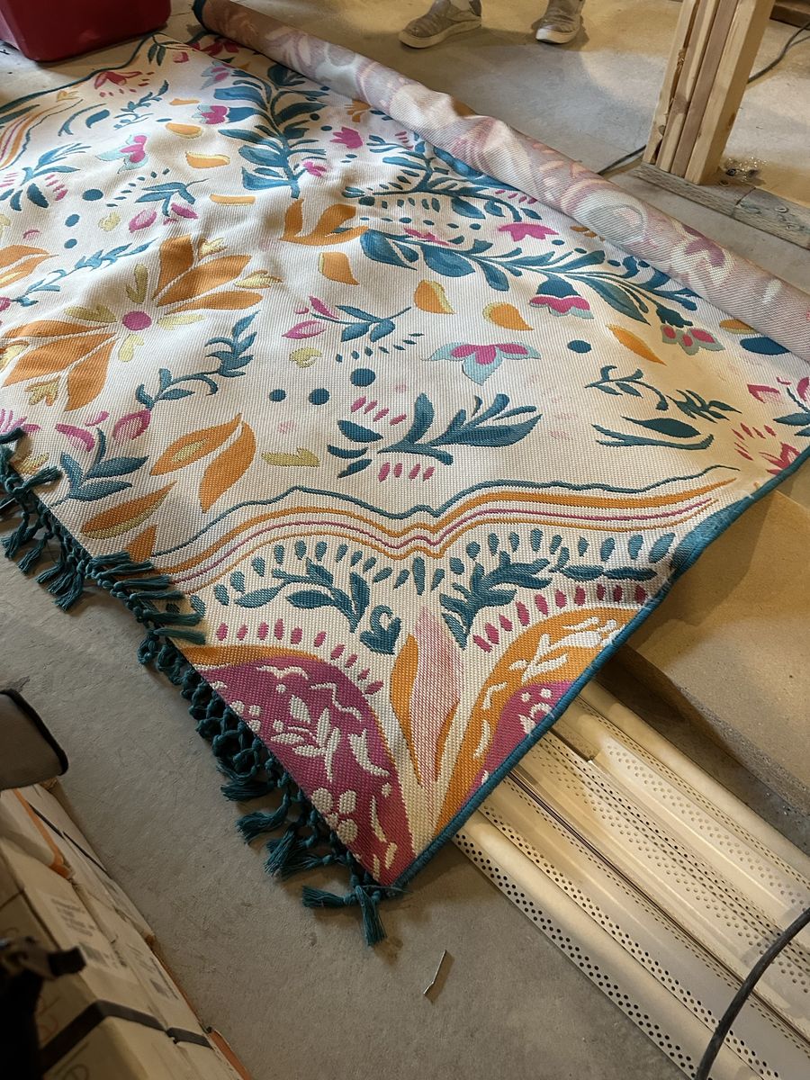 Outside patio rug