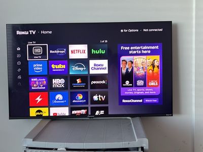 Roku TV 43” Smart LED TV with Streaming Apps Built-in