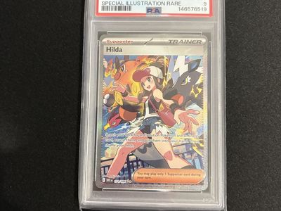 2025 Pokemon Hilda 171 White Flare SIR Mint PSA 9