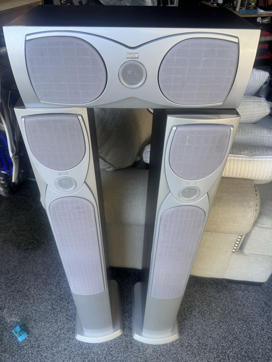 3 Home Theater Speakers - Advent Heritage speakers - Center, Left, and Right.