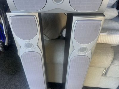 3 Home Theater Speakers - Advent Heritage speakers - Center, Left, and Right.