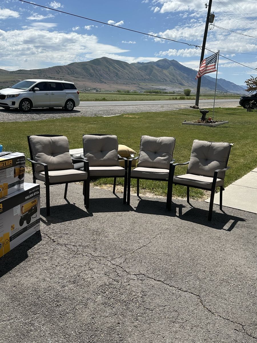 Patio chairs