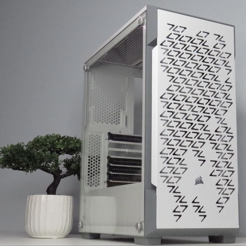 Corsair iCUE 220T RGB Airflow White