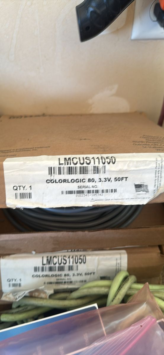 Brand New Hayward ColorLogic 83.3V Pool Lights 50ft Cord - 4 Available
