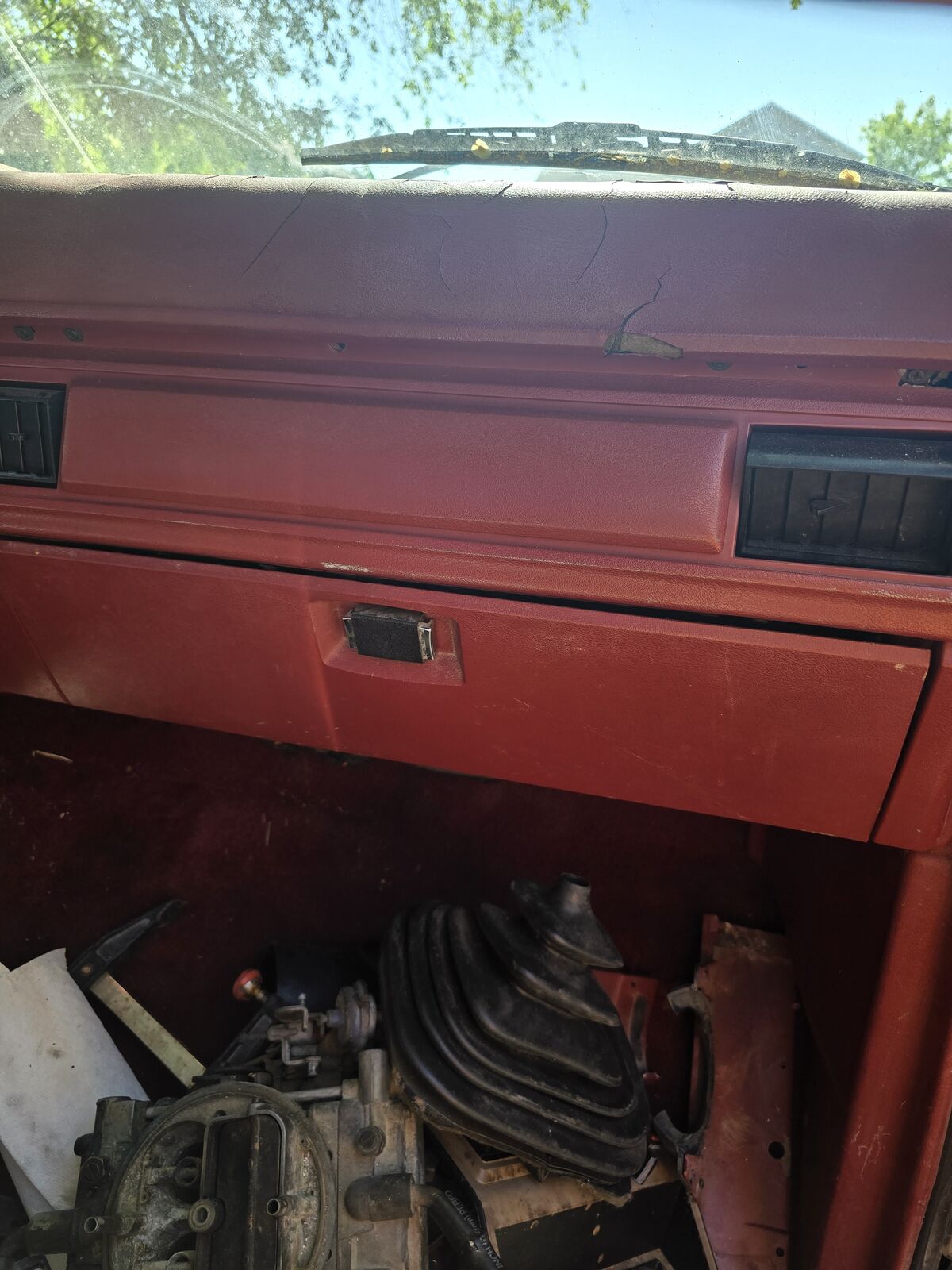 Obs ford glove box door