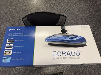 Pentair Dorado Suction-Side Inground Pool Cleaner with Bristle-Drive