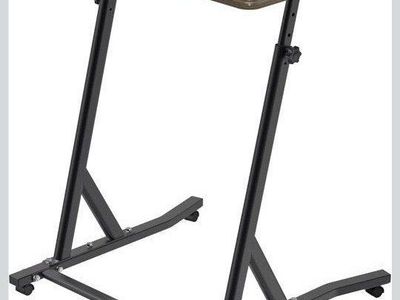 Adjustable Mobile Standing Laptop Desk with Wheels