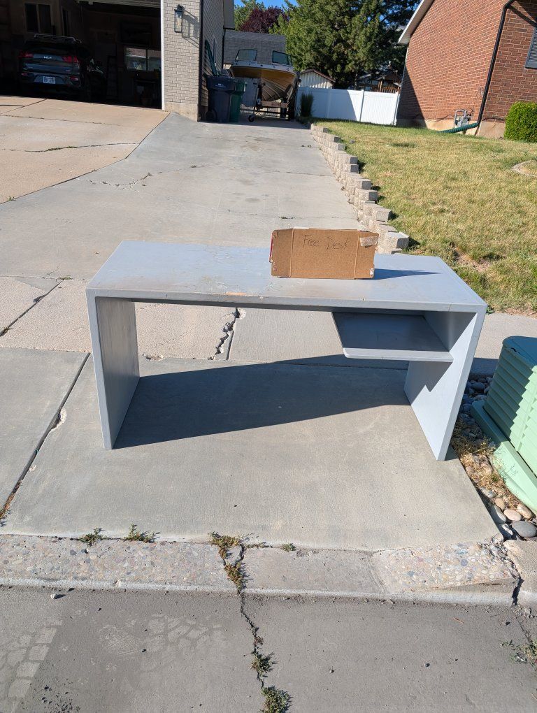 Free desk. solid wood