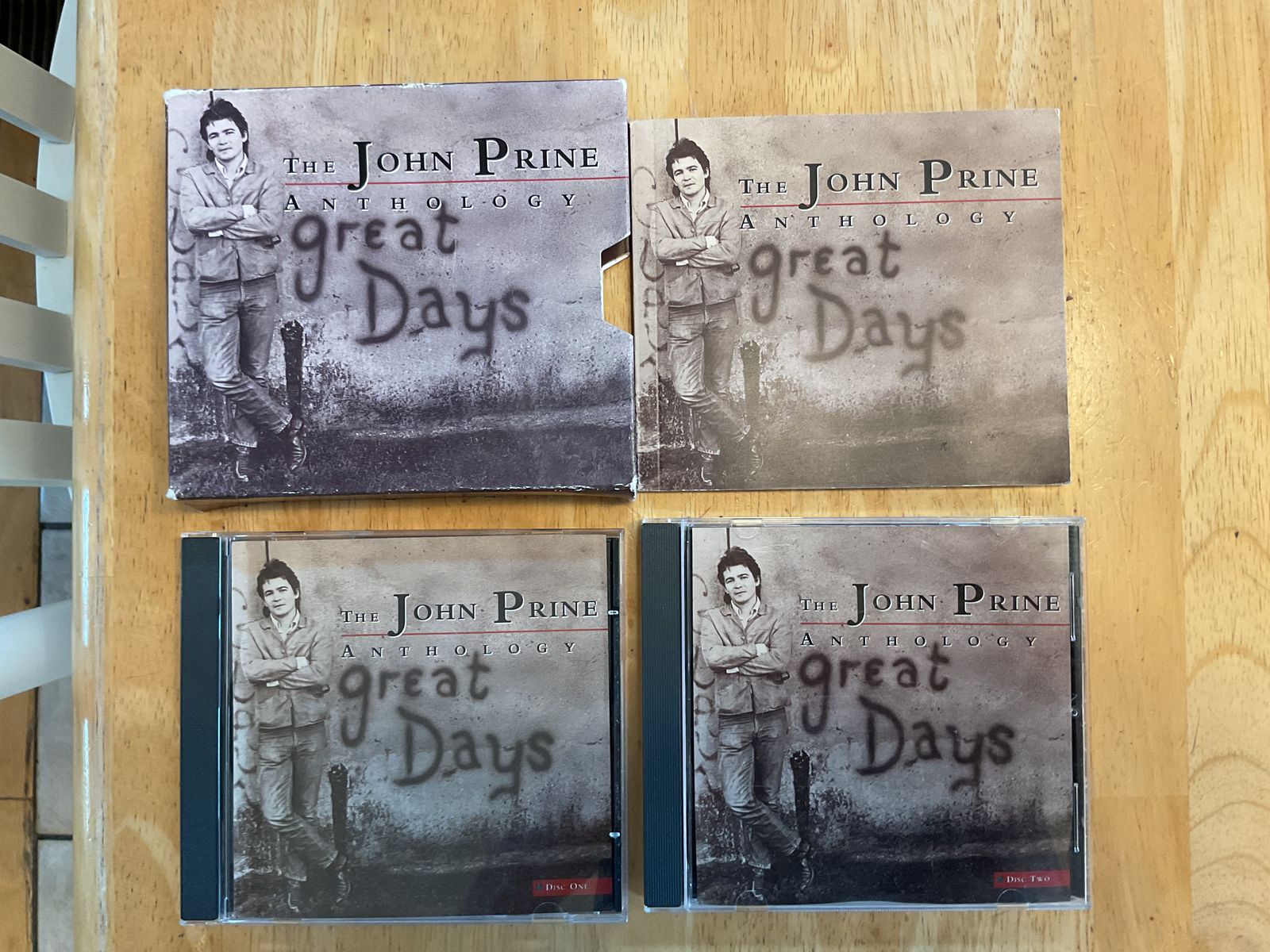 John Prine Anthology Great Days 2 CD’s W/Booklet