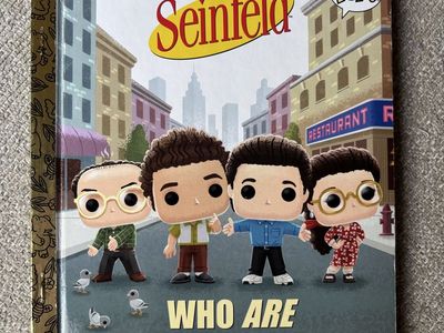 Little Golden Book Seinfeld: Who Are These People? Funko Pop! Crossover Hardcover