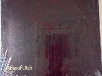 Rare, New, Boxed Atlas of Utah