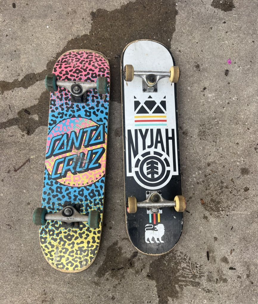 Santa Cruz & NYJAH Skateboards