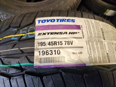 195/45r15 toyo extensa hp ll