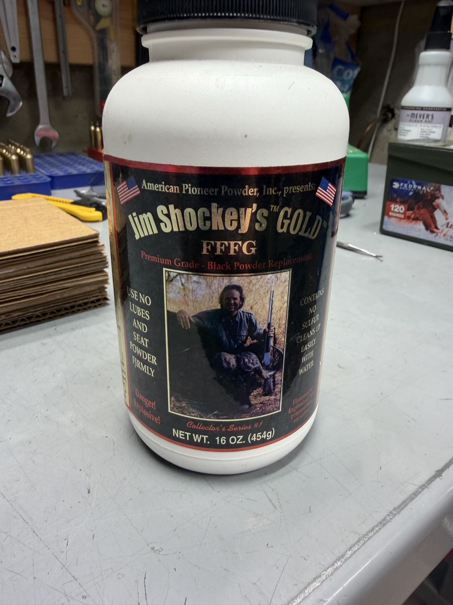 Jim Shockey’s Gold FFFG Black Powder