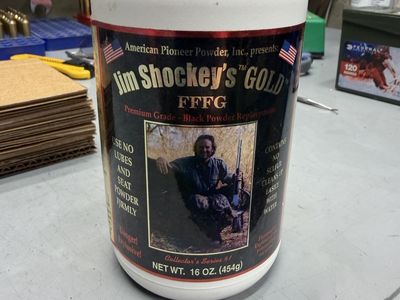 Jim Shockey’s Gold FFFG Black Powder