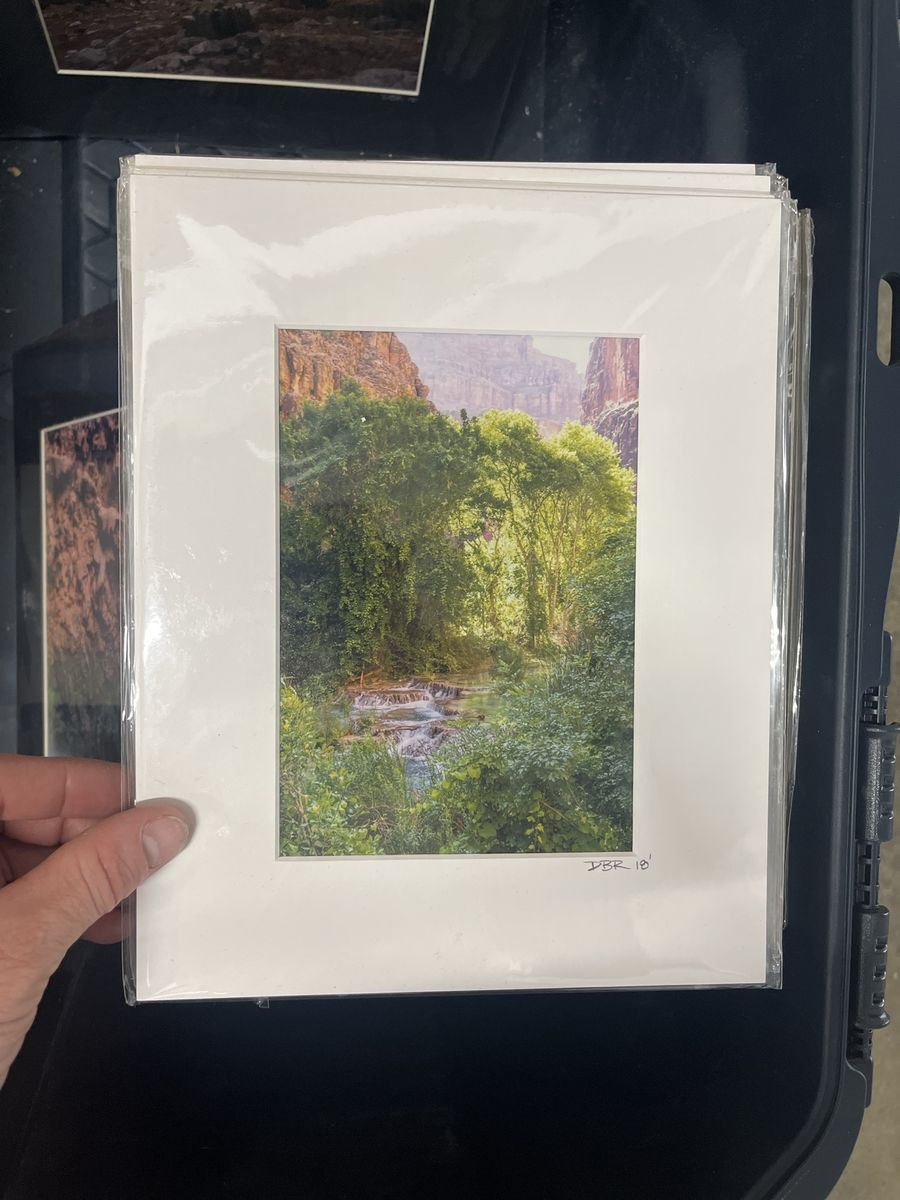DBR '18 Canyon/Nature Prints - Matted Photography Artwork