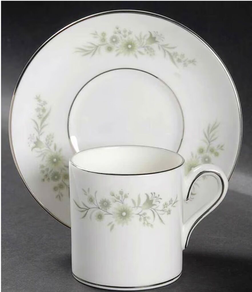 Wedgwood Westbury Demitasse Cup and Saucer Set