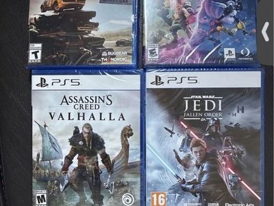 PS5 Game Bundle: Wreckfest, Ratchet & Clank, Assassin's Creed Valhalla, Star Wars Jedi Fallen Order