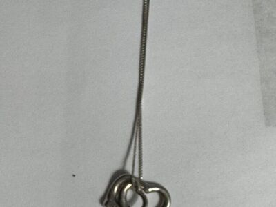 Tiffany And Co. Open Hearts Pendant