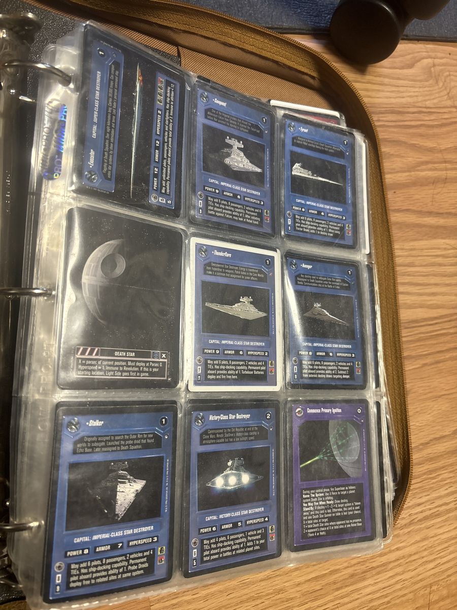 Star Wars CCG Trading Cards (1980s-2000s)